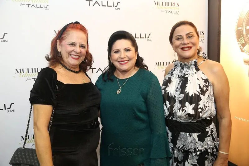 Fátima Duarte, Nailde Pinheiro e Karina Sampaio