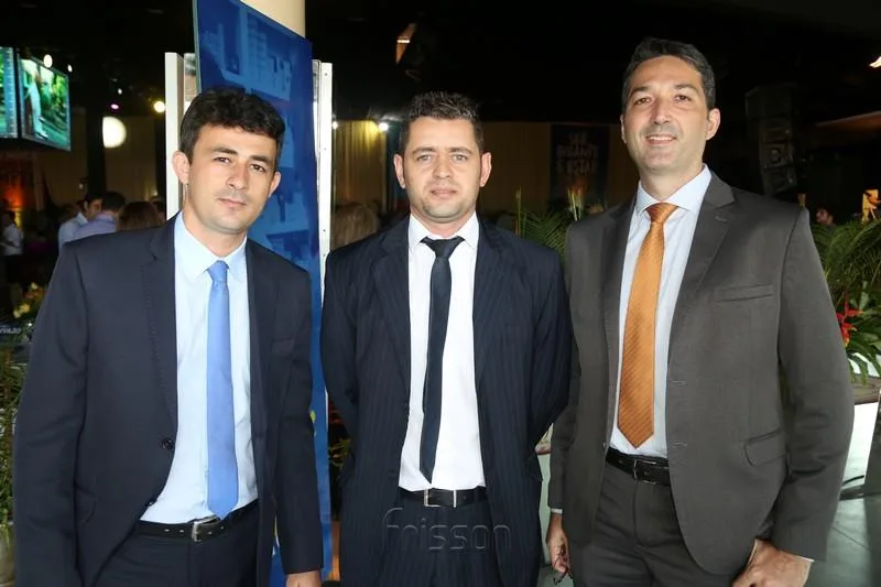 Alisson Alves, Anderson Mendes e Alexandre Gurgel