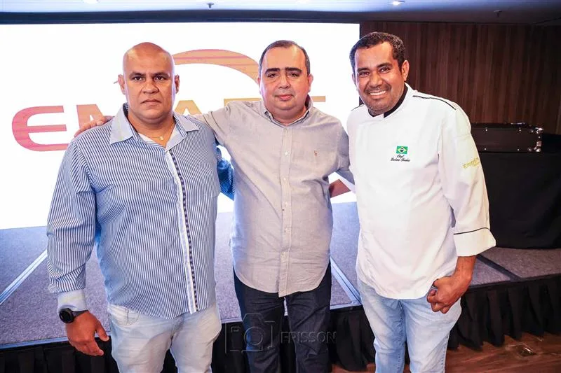 Antônio Soares, Airton Santiago e Luciano Ferreira