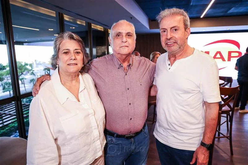 Berta Castro, Roberto Pessoa e Armando Leite