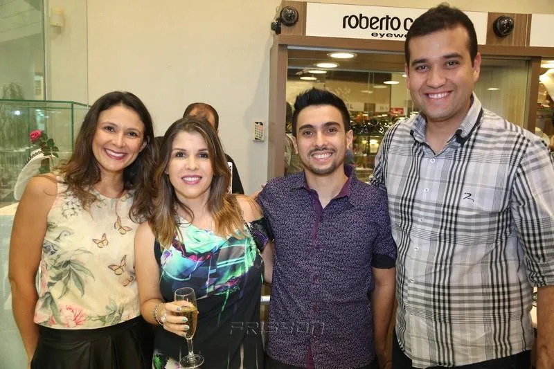 Adailma Mendes, Andrea Araújo, Ícaro Guerra e Elton Gonçalves