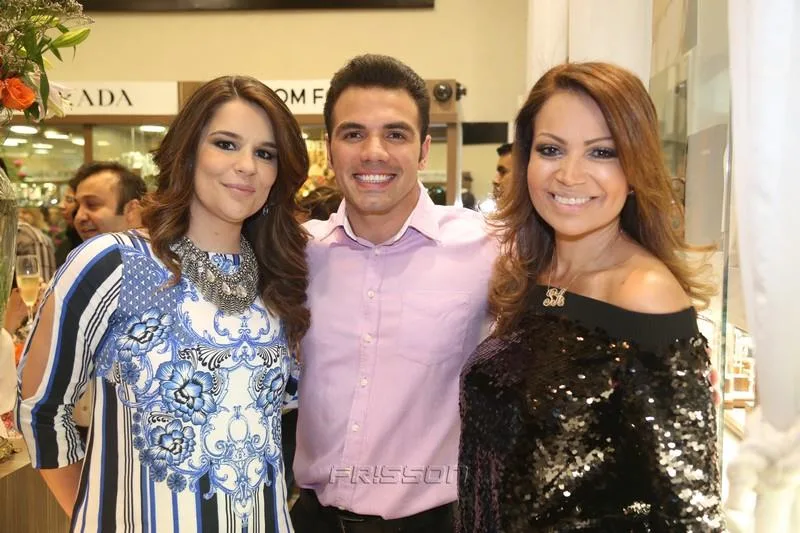 Ana Paula Domene, Daniel Coimbra e Solange Almeida