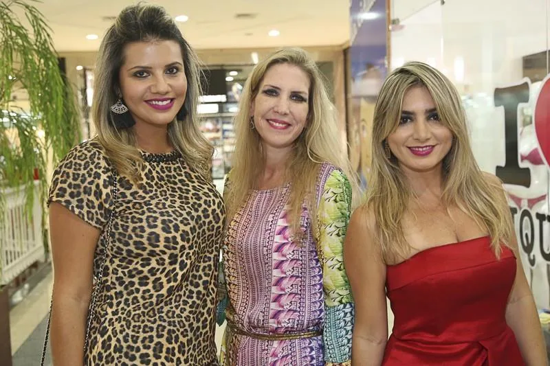 Anelisa Barreira, Marjorie Marshall e Jaqueline Maia