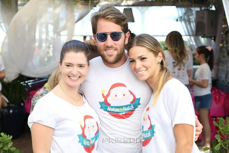 Cláudia Brasil, Rodrigo Frota e Bruna Waleska