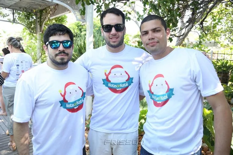 Fernando Victor, Zé Ricardo e Flávio Junior