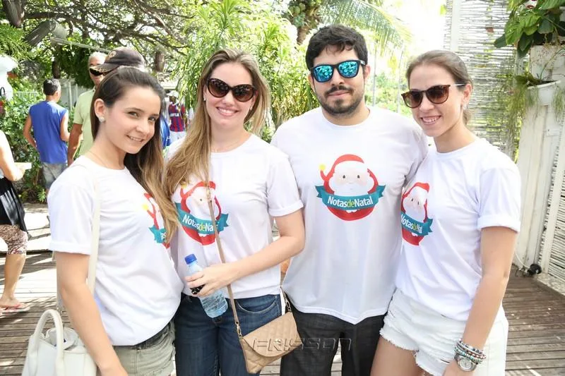 Lidiana Medeiros, Marcela Holanda, Fernando Victor e Natércia Saboya