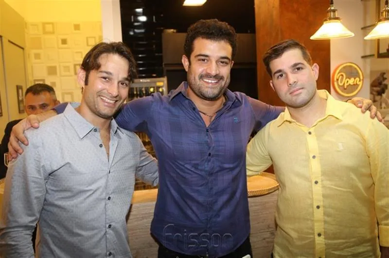 Claudio Rocha, Guilherme Becco e Felipe Rocha