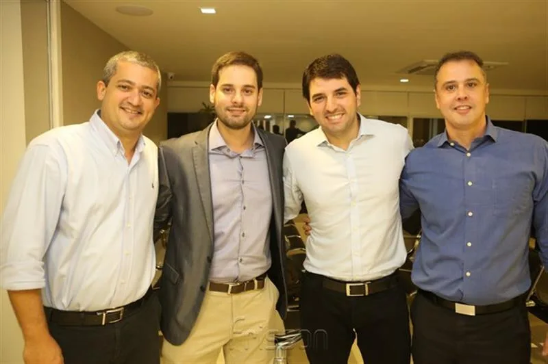 Daniel Andrade, Adriano Vasconcelos, Rafael Torres de Melo e Fabricio Martins