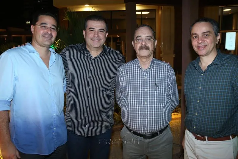 Daniel Arruda, Ricardo Bezerra, Isidro Vilela e Rogério Resende
