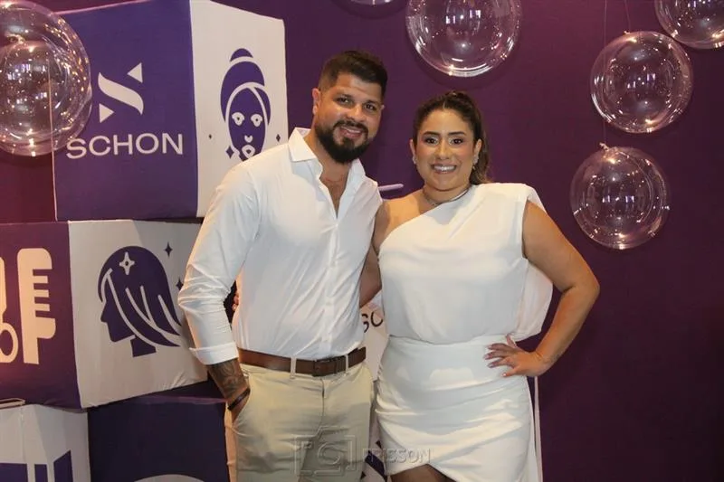 Alvaro Nobre e Mayara Raupp
