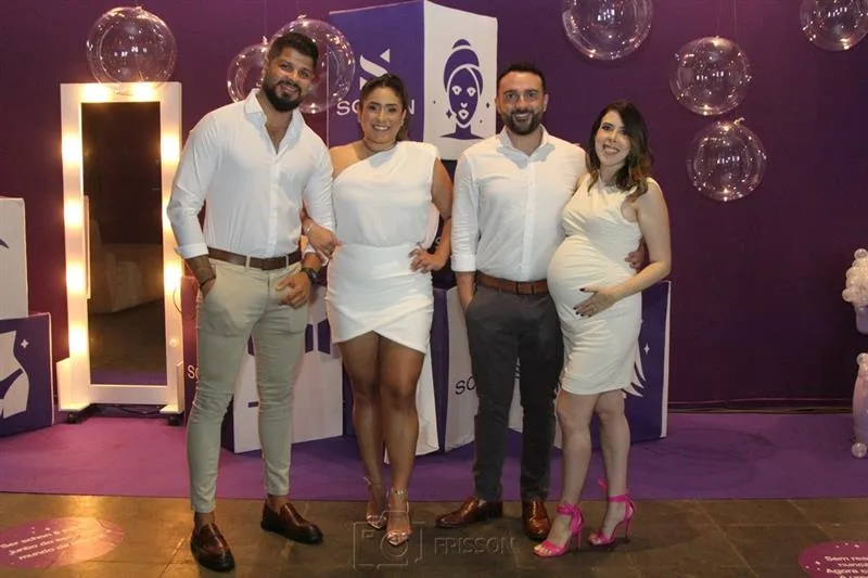 Alvaro Nobre, Mayara Raupp, Bruno Viriato e Clarissa Prata