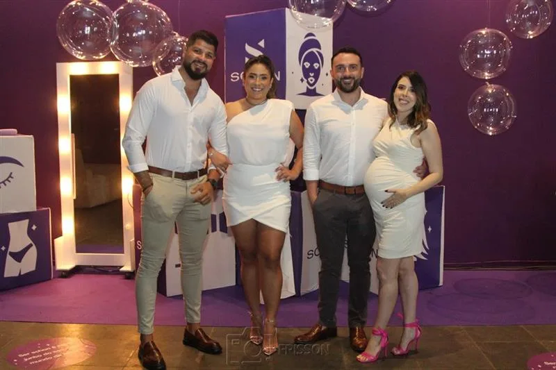 Alvaro Nobre, Mayara Raupp, Bruno Viriato e Clarissa Prata
