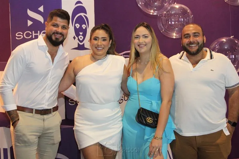 Alvaro Nobre, Mayara Raupp, Wiliane Camille e Renner Salles