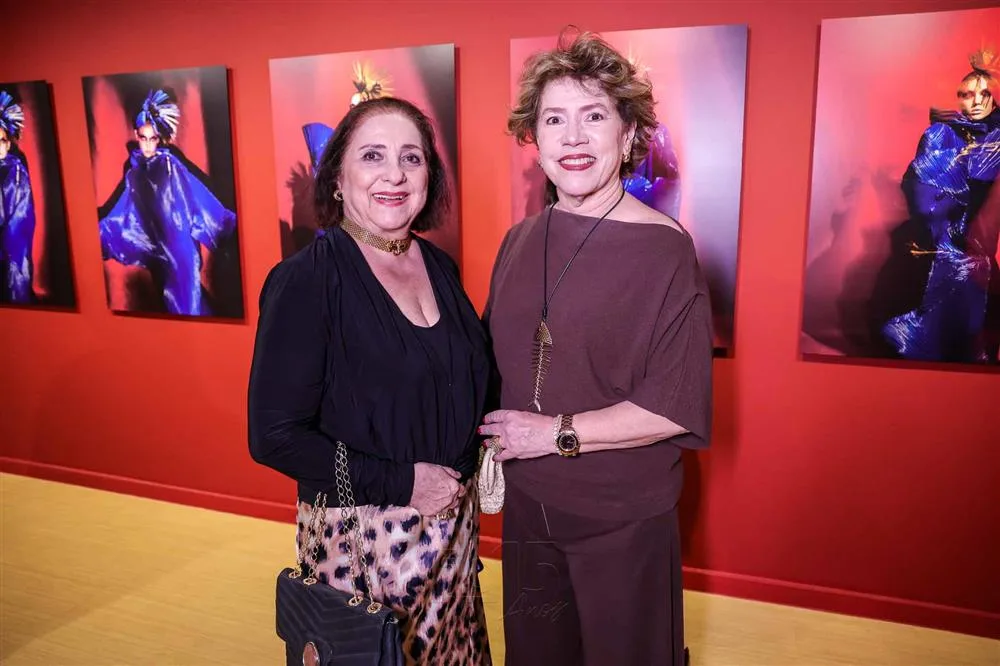 Edna Marques e Rosa Gomes de Matos