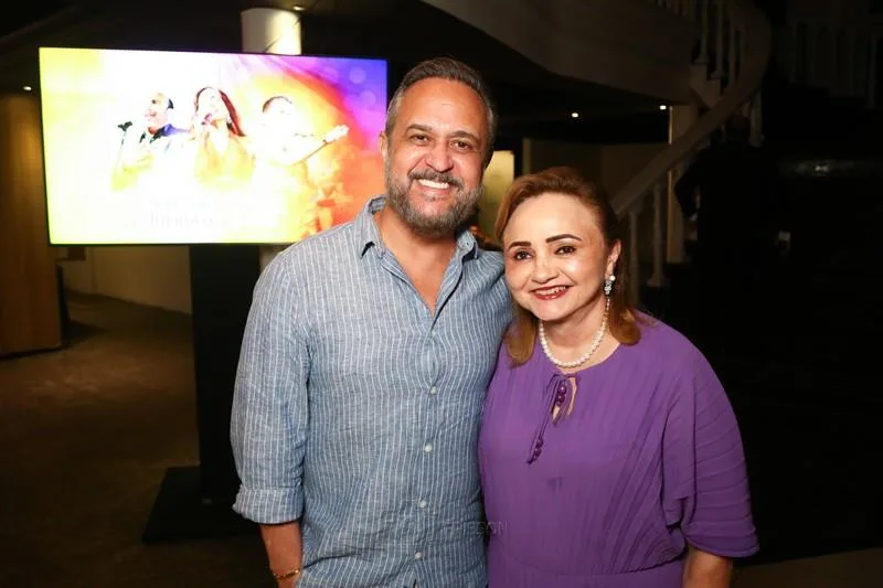 Evandro Melo e Eliane Novaes