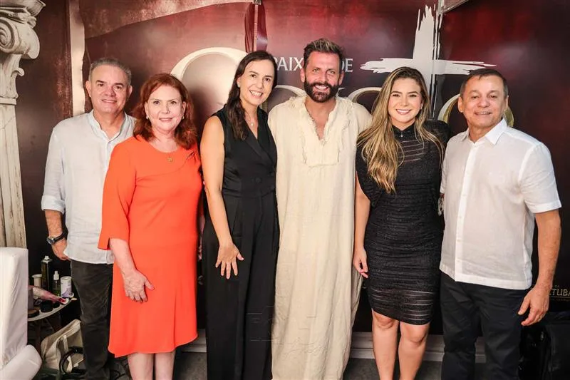 Esio Sousa, Fernanda Pessoa, Henri Castelli, Larissa e Firmo Camurça