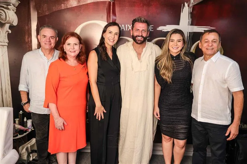 Esio Sousa, Fernanda Pessoa, Henri Castelli, Larissa e Firmo Camurça