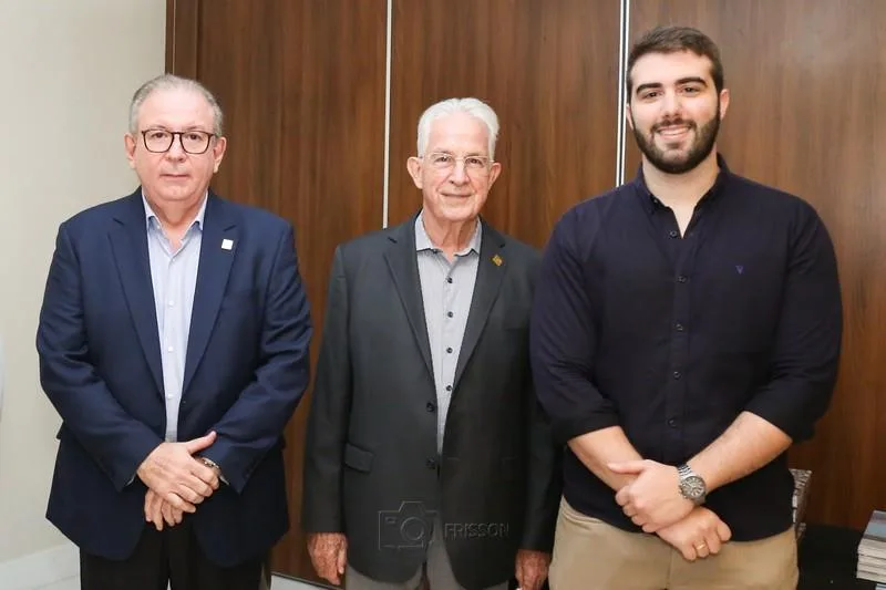 Ricardo Cavalcante, Carlos Prado e Igor Pinheiro