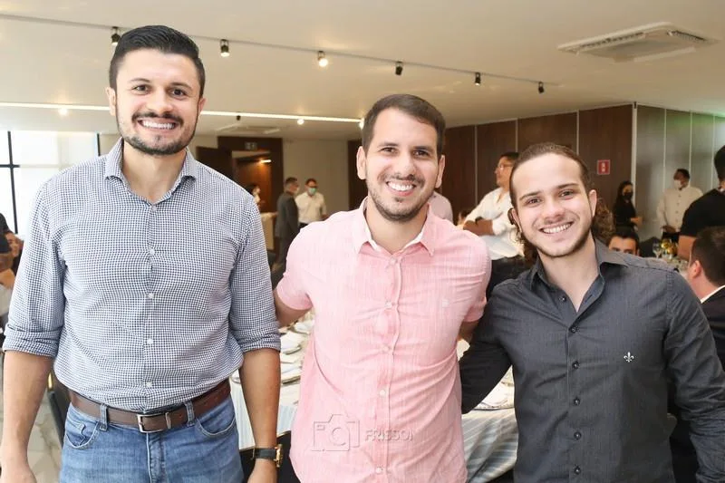 Breno Costa, Rodrigo Peres e Caio Soarez