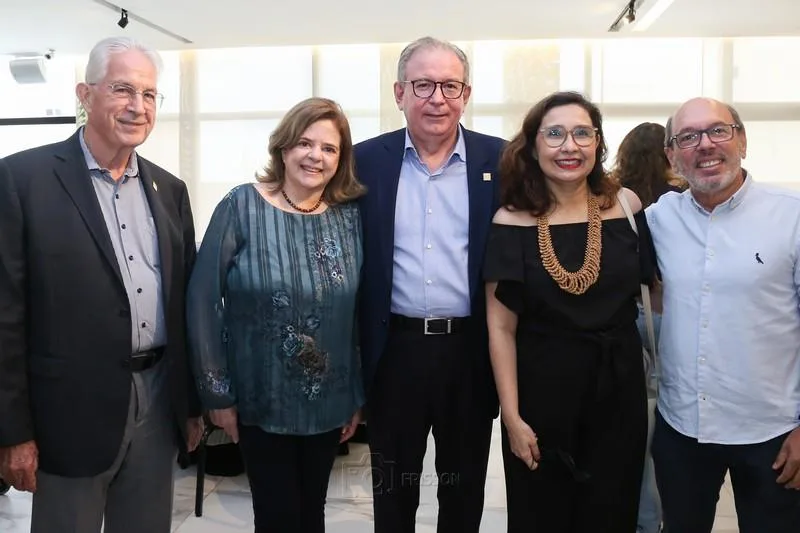 Carlos Prado, Roseane Medeiros, Ricardo Cavalcante, Neila Fontenele e André Montenegro