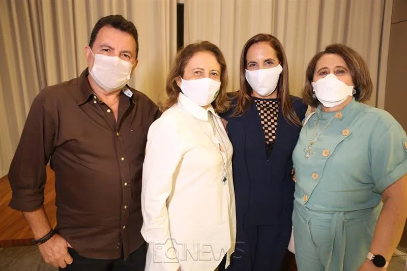 Antônio José Mendonça, Graça Bringel, Camila Cardoso e Hila Bernardo