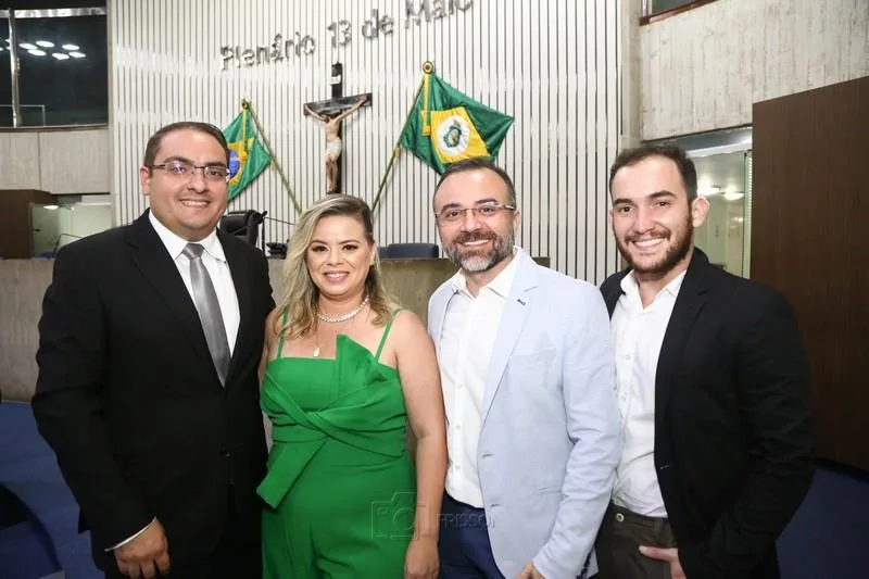 Inácio e Tatiane Bruno, Luiz França e Gustavo Marques