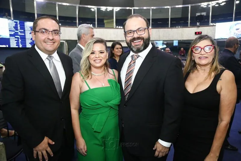 Inácio e Tatiane Bruno, Victor Costa e Lúcia Ribeiro