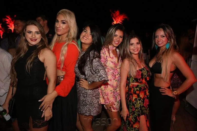 Barbara Adala, Nayara Bruna, Maria Clara Oliveira, Ana Clara Araújo, Amalia Ferreira e Monica Possi