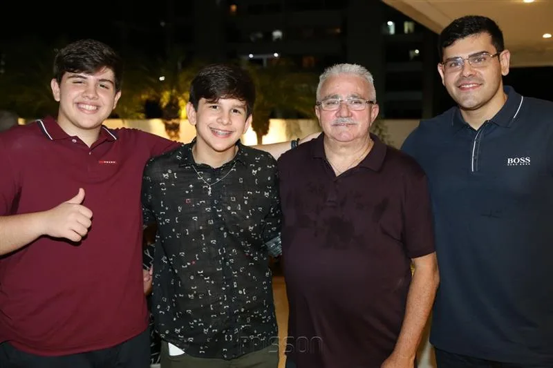Alexandre, Luis Eduardo Cals, Alcimor e Daniel Rocha