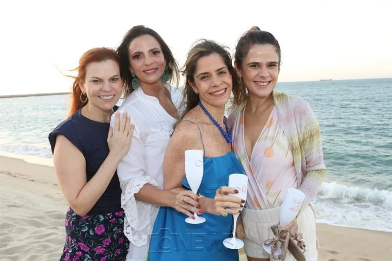 Adriana Praxedes, Michelle Aragão, Carla Nogueira e Niedja Bezerra