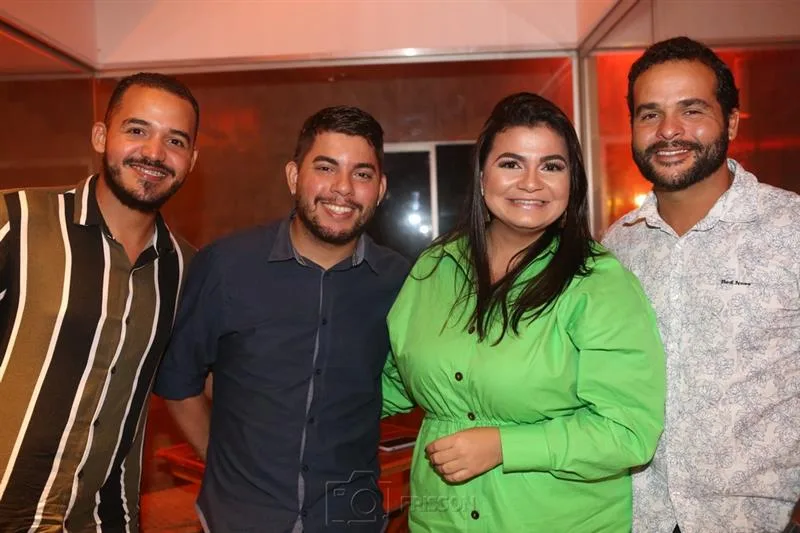 Caio Salles, Wecton Rivas, Morgana Camila e Kellermann Dias