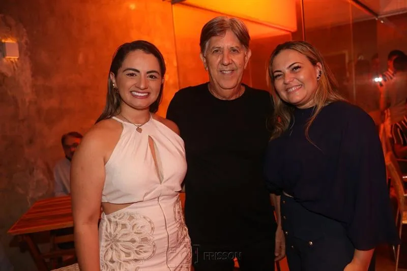 Cleane Fontenele, Ângelo e Tatiana Oliva