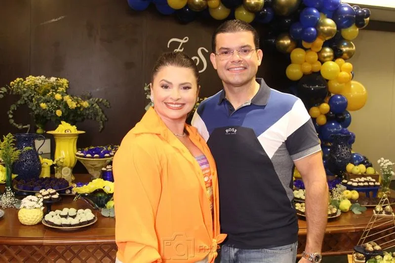 Aline Gonçalves e Zezinho Filho