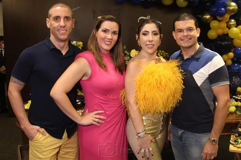 Andrigo, Geise, Suelen Magalhães e Zezinho Filho