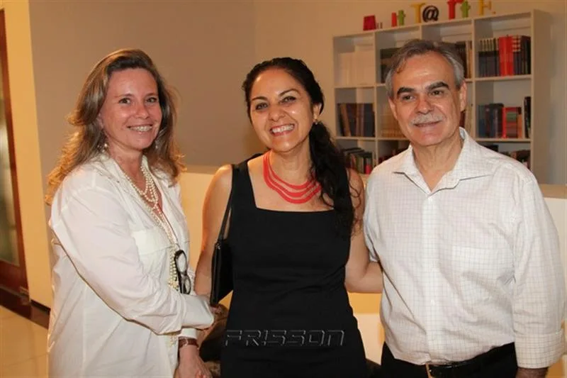 Beatriz Perlingeiro, Patricia Veloso e Max Perlingeiro