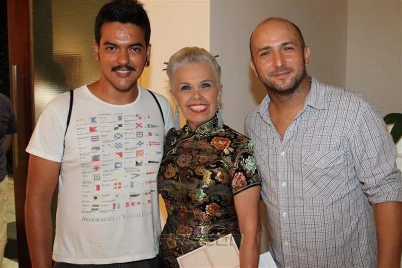 Carlos Augusto, Janete Novak e Felipe Palhano