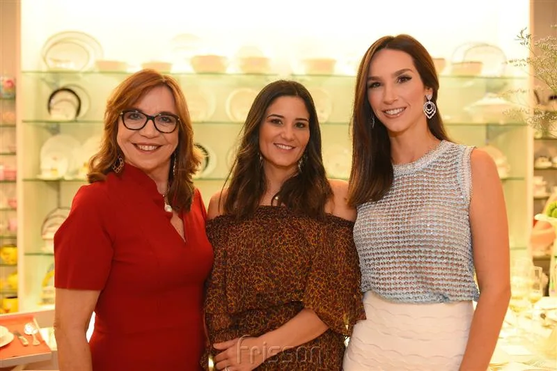 Lucia Wolff, Aline Pinho Bayde e Marcela Cabral
