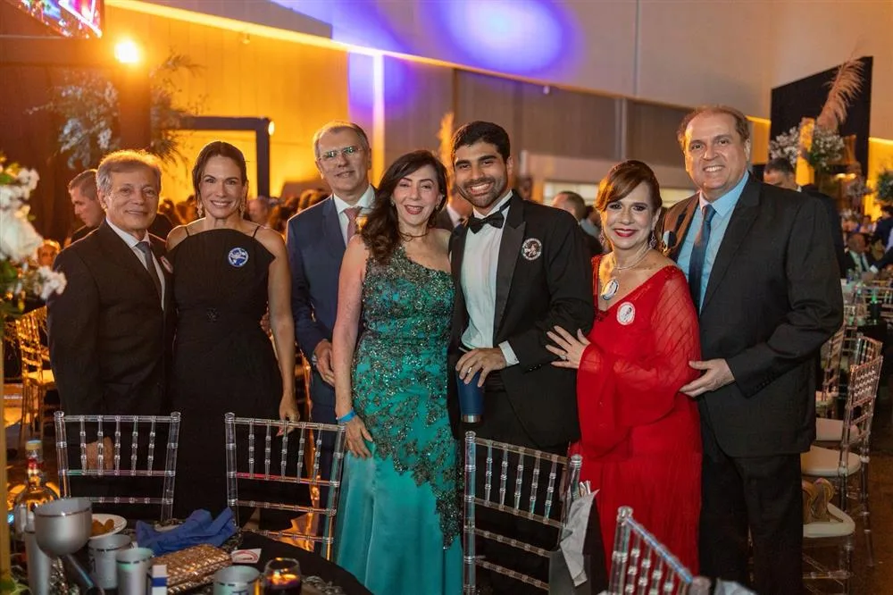 Otacílio Valente e Ana Virgínia, Randal Pompeu e Gina, Thiago, Martinha e George Assunção