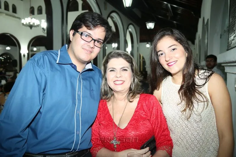 Airton Baquit, Aila Sampaio e Gabriela Baquit