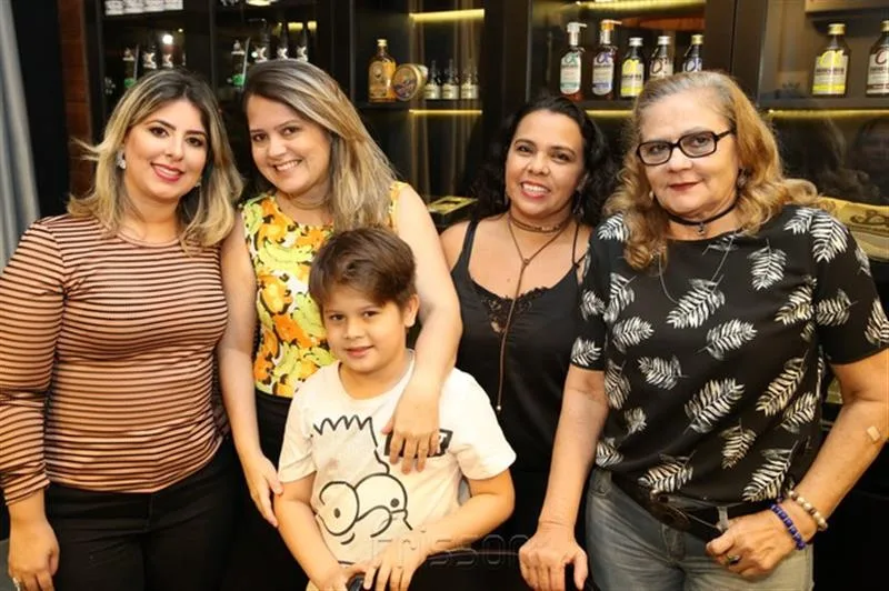 Alana Pinheiro, Fernanda, Pedro Brasileiro, Dany Lima e Graça Brasileiro
