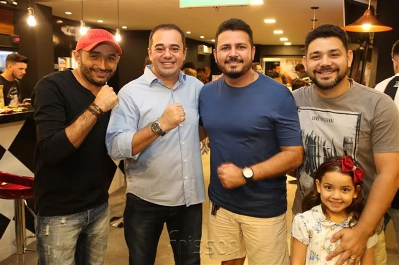 Cleber Rodrigues, Edson Pinheiro, Thiago Ramos, Roney e Bianca Albuquerque