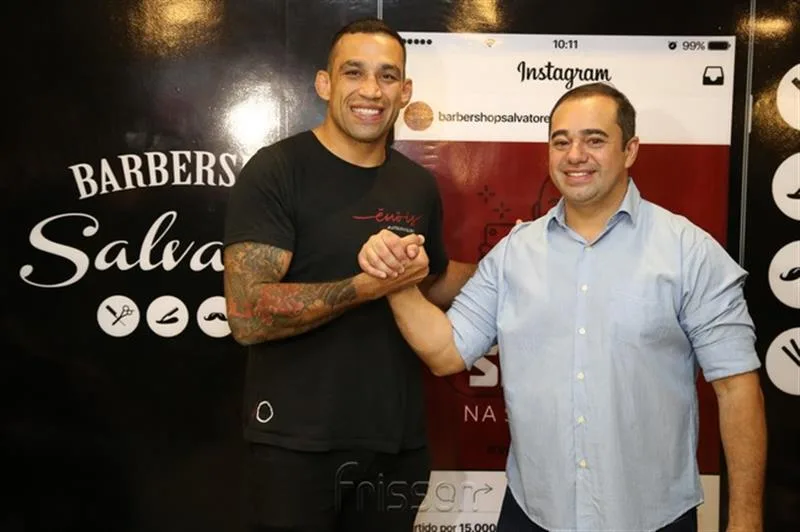 Fabricio Werdum e Edson Pinheiro