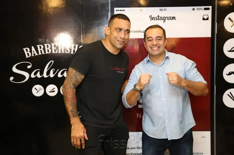Fabricio Werdum e Edson Pinheiro