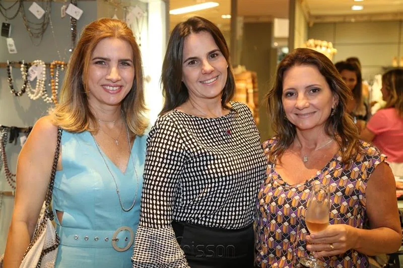 Karmilse Marinho, Patricia França e Elen Benevides