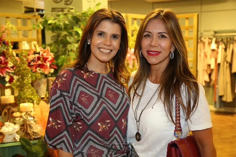 Claudia Diniz e Sakie Brookes