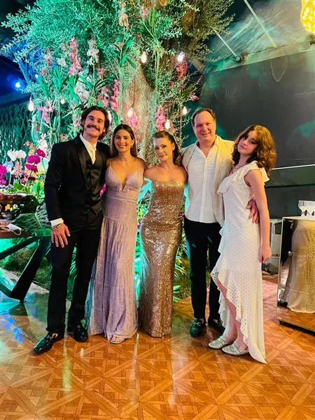Nicolas Prattes, Bruna Blaschek, Giselle Prattes, Edson Bregolato, Maria Fernanda Bregolato