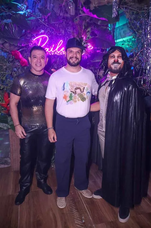 Alan Carvalho, Carlos Jose Pinheiro e Adan Vieira