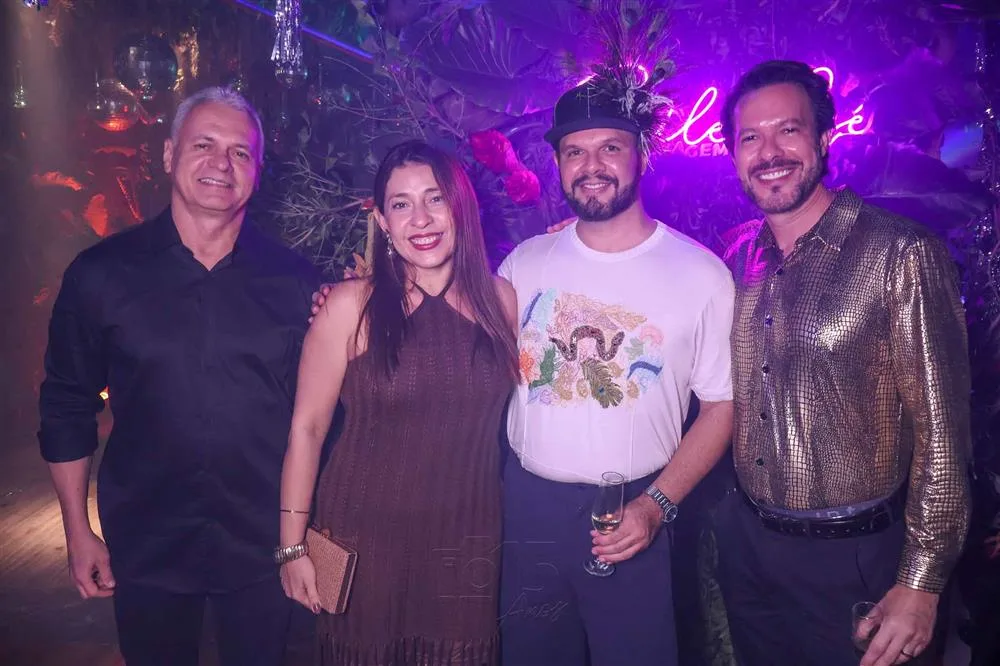 Andre, Rossana Sampaio, Carlos Jose Pinheiro e Rafael Xerez