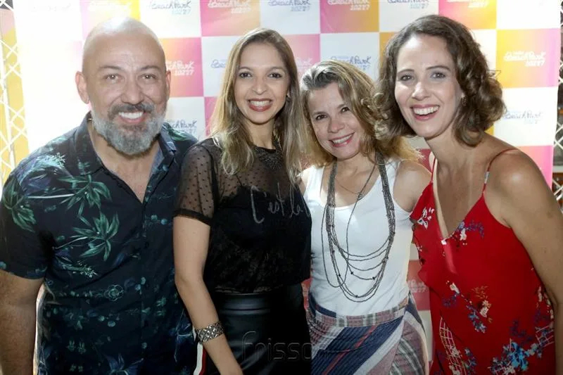 Alexandre Lima, Michelle Magalhães, Aline Menezes e Micheline Olivindo