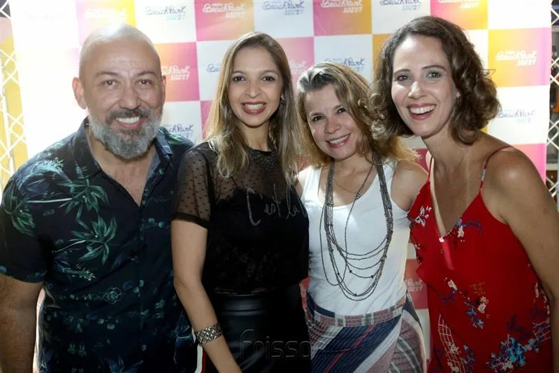 Alexandre Lima, Michelle Magalhães, Aline Menezes e Micheline Olivindo